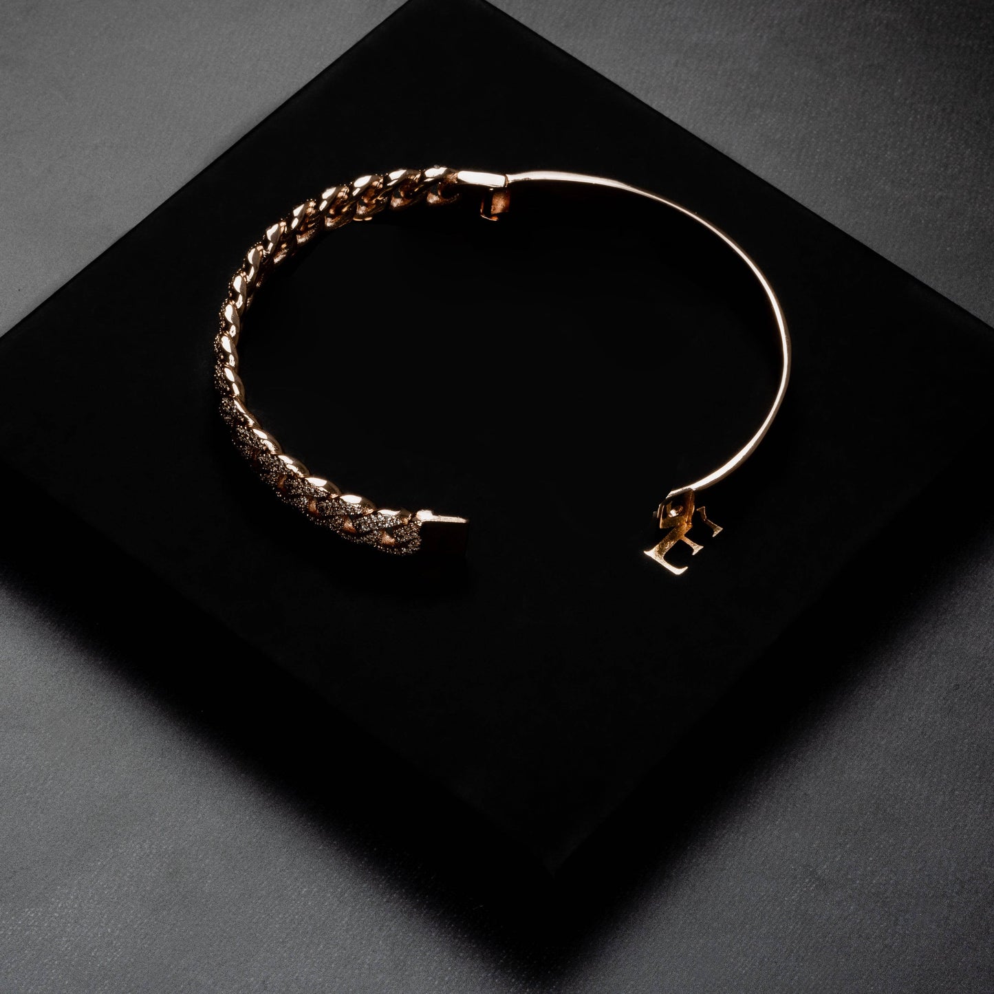 10mm Cuban Bangle Bracelet