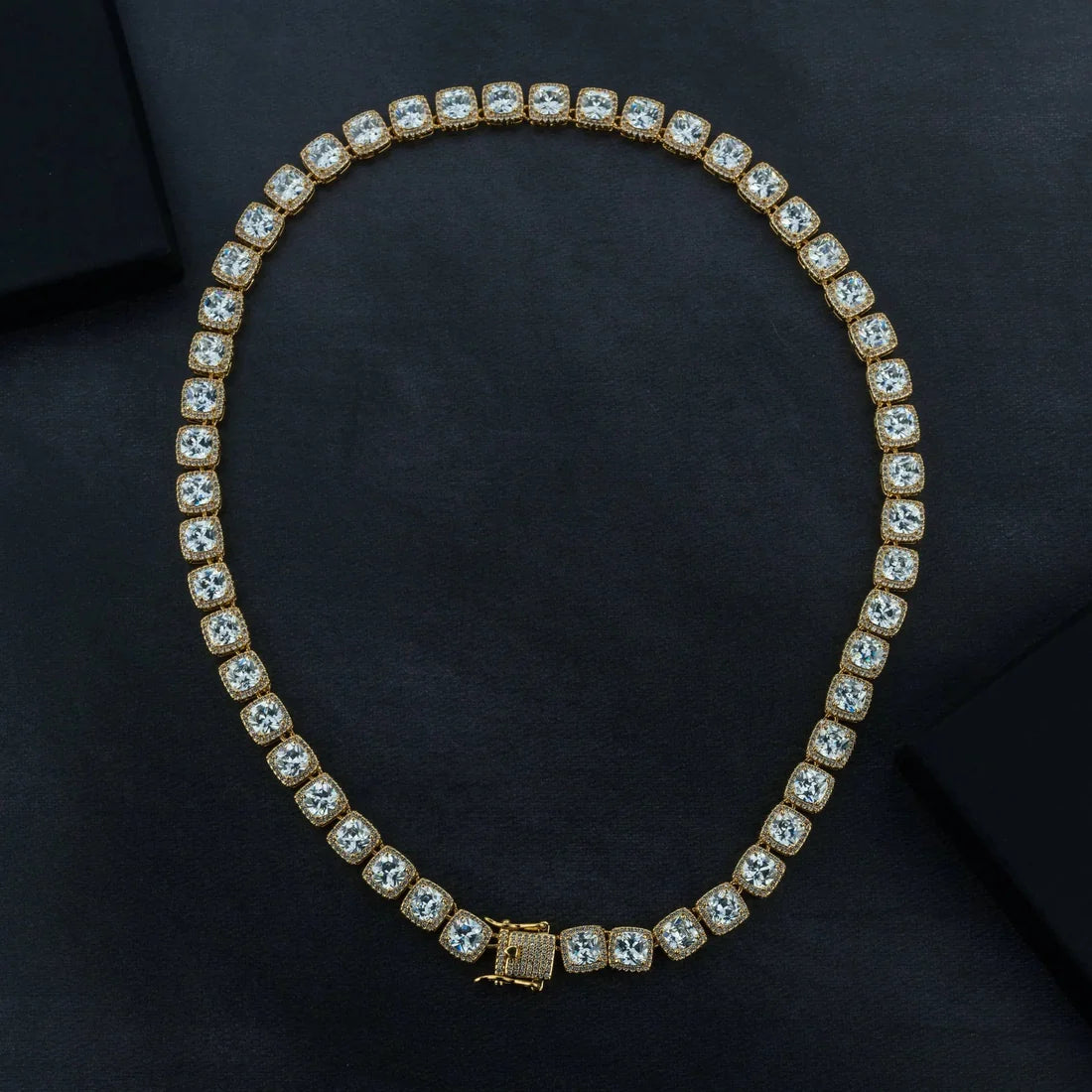 KINDLESA 10mm Tennis Chain & Bracelet Bundle