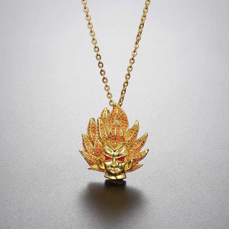 ICERIME cartoon head pendant