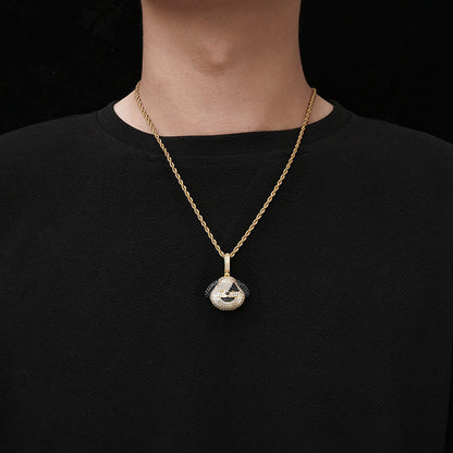 ICERIME animal pendant with micro zircon.