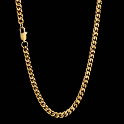 ICERIME  9mm Cuban Necklace/Bracelet Set