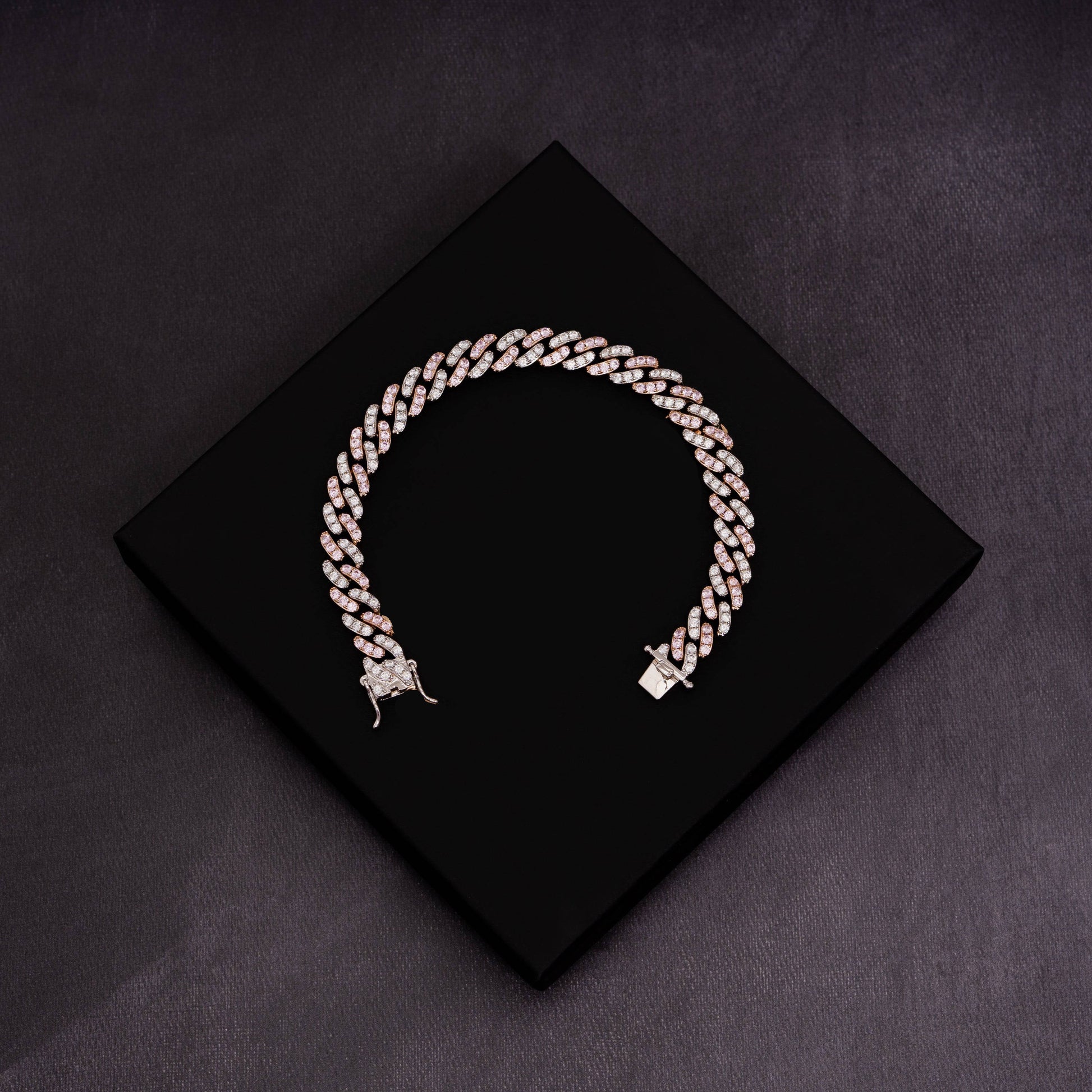 9mm Rose Gold Prong Bracelet
