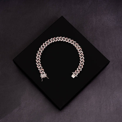 9mm Rose Gold Prong Bracelet
