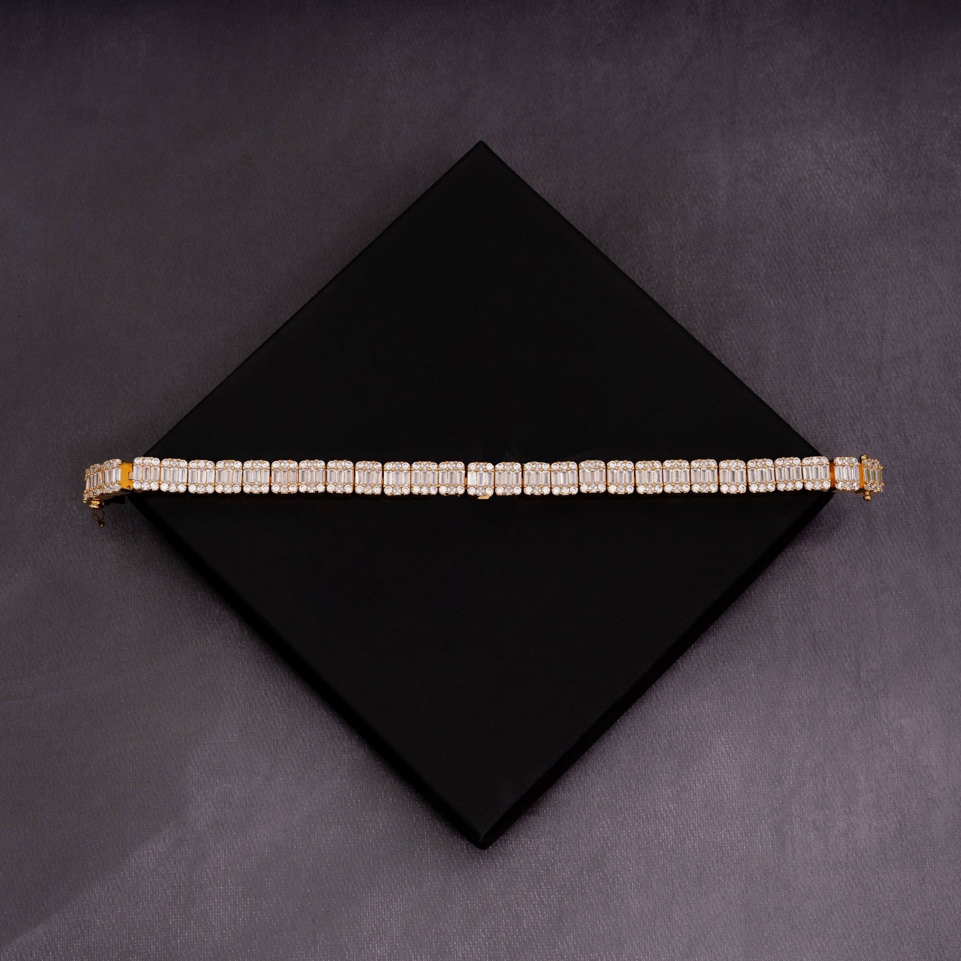 10mm Baguette Bracelet