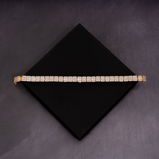 10mm Baguette Bracelet