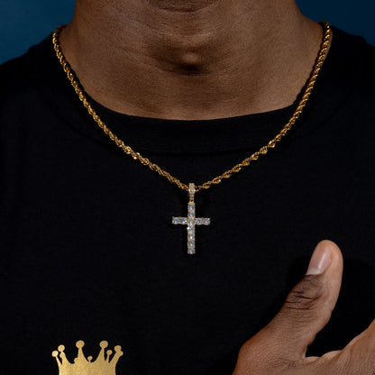 Holy Cross Iced Pendant
