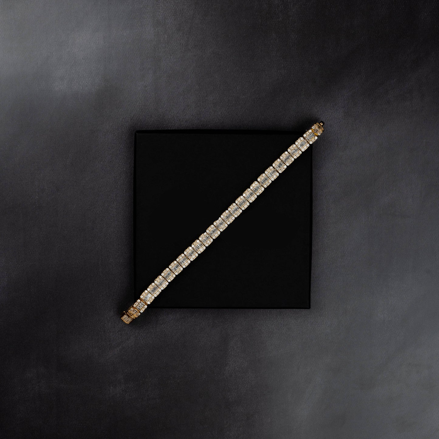 9mm Baguette Bracelet