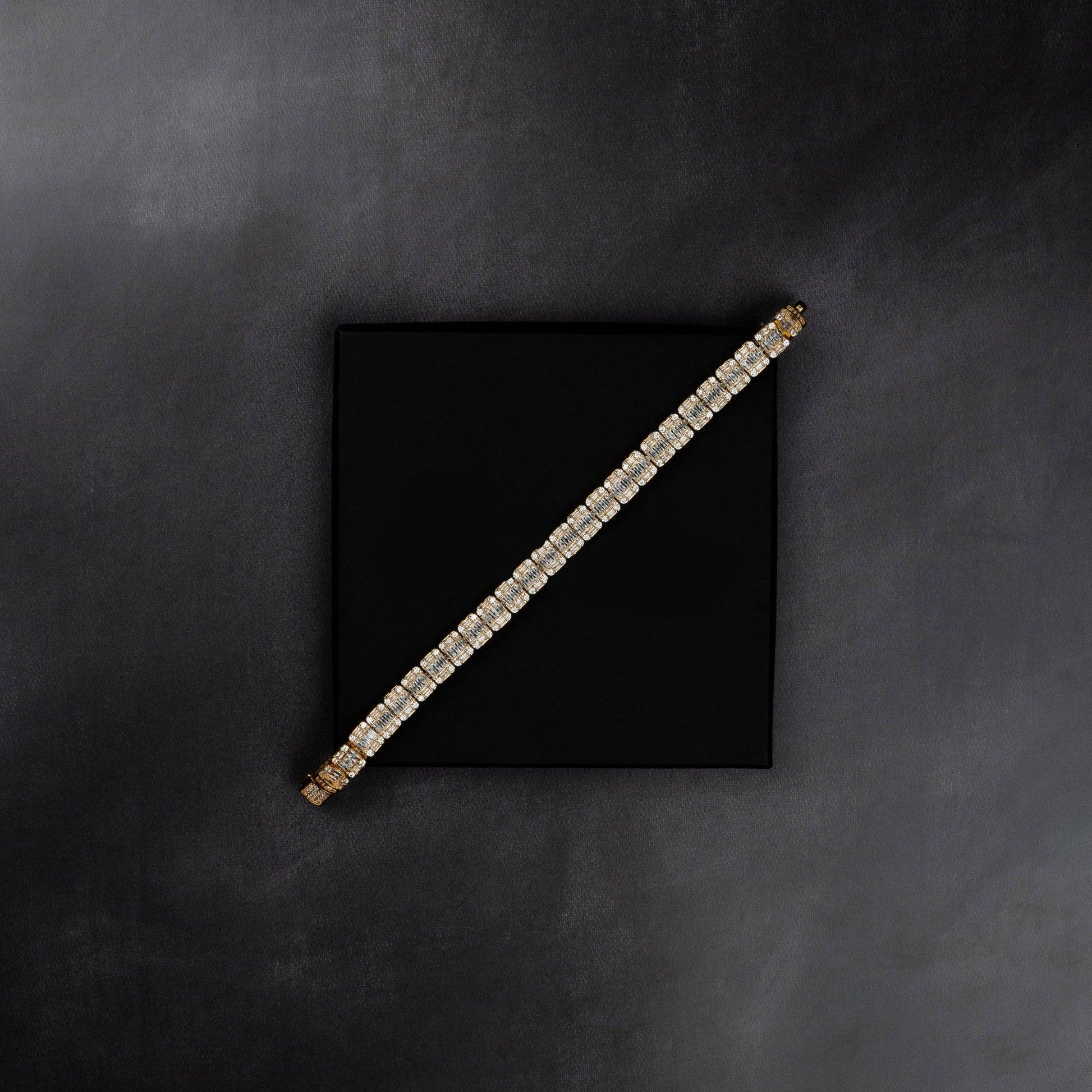 14mm Baguette Bracelet