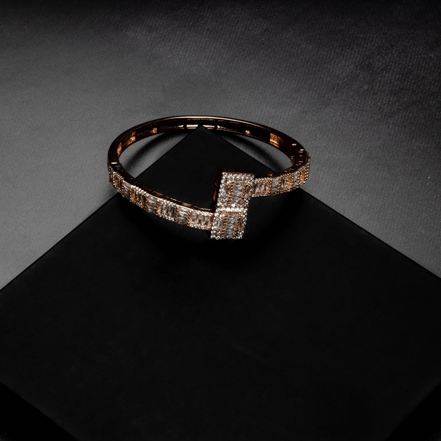 6mm Baguette Bangle Bracelet