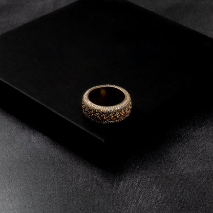 Iced Rotating Cuban Ring