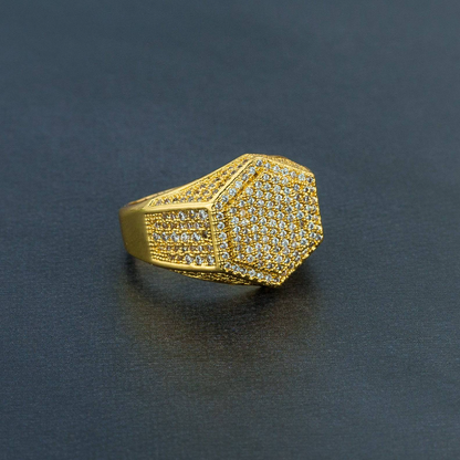 ICERIME Hexagon Ring