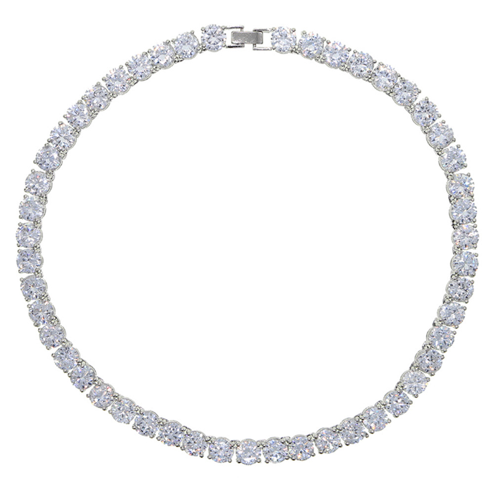ICERIME 8mm full diamond tennis chain